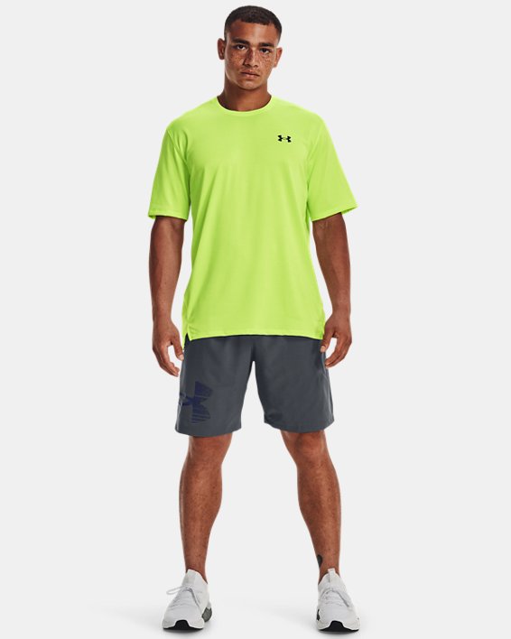 Men's UA Tech™ Vent Short Sleeve, Green, pdpMainDesktop image number 2